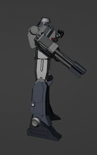 3D модель 3D-модель Мегатрона из Transformers One - фото 4