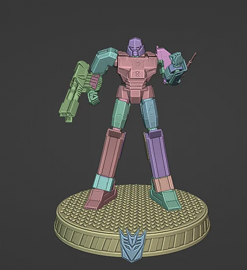 3D модель 3D-модель Мегатрона из Transformers One - фото 7