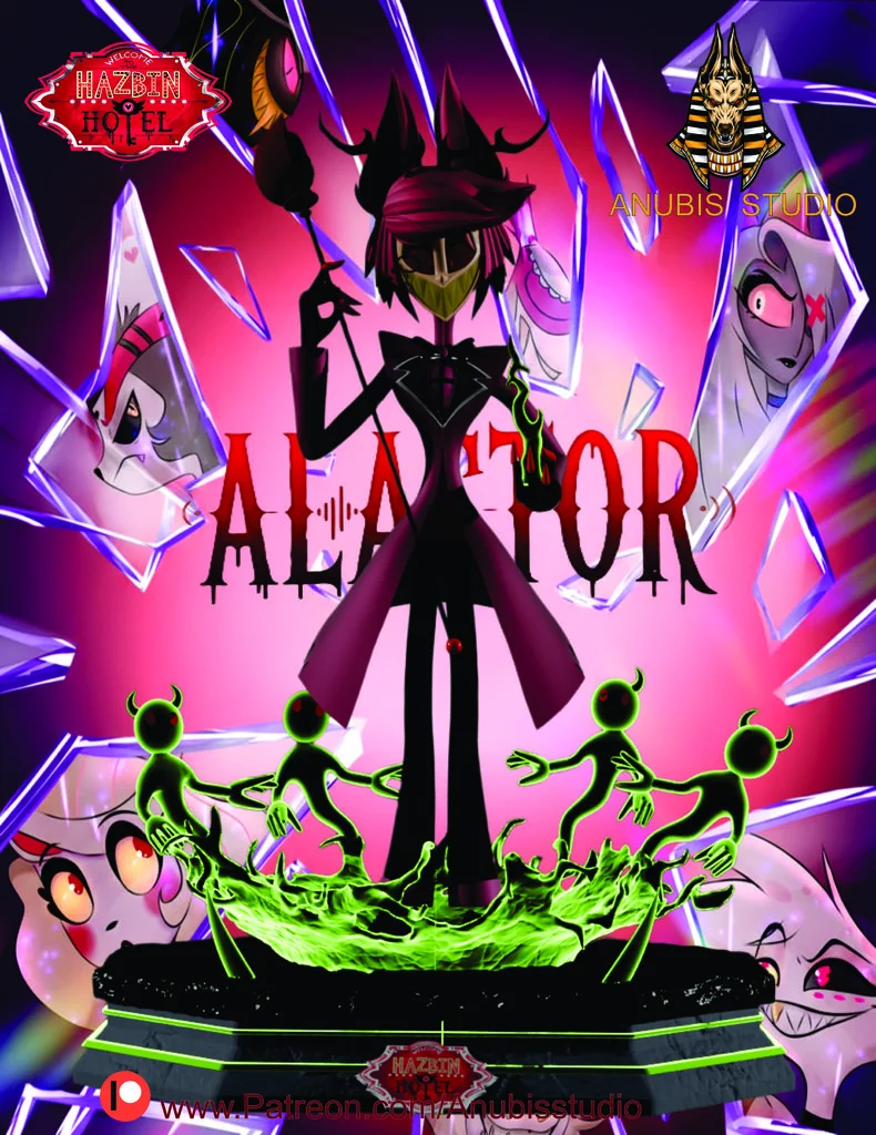 Фигура Аластора из Hazbin Hotel (2026 версия)