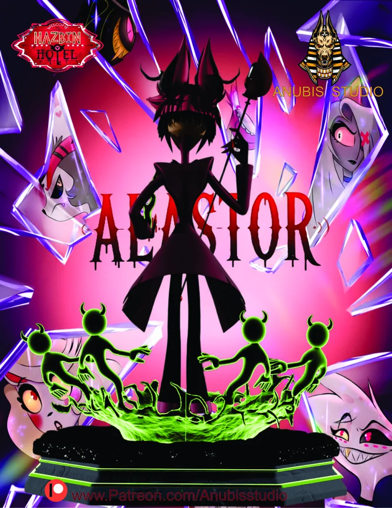 Фигура Аластора из Hazbin Hotel (2026 версия)