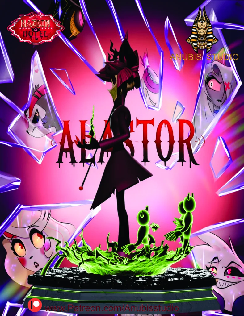 Фигура Аластора из Hazbin Hotel (2026 версия)