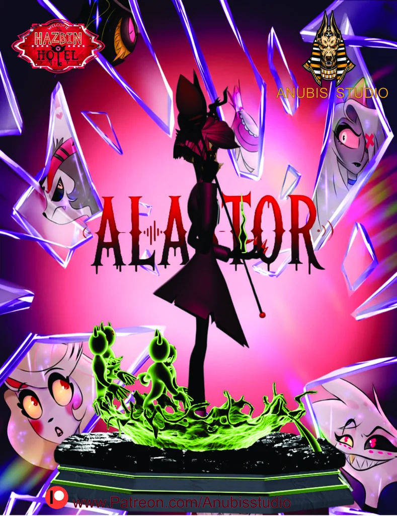 Фигура Аластора из Hazbin Hotel (2026 версия)