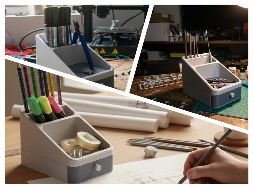 3D модель Налаштовуваний лоток для вашого робочого простору - фото 4