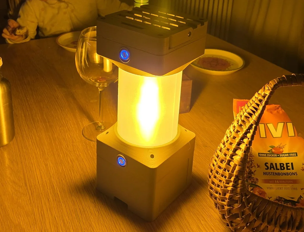 3D модель Модульная лампа для кемпинга Makita 18V - фото 2