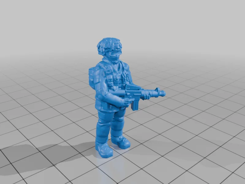 3D модель Ремікс Канадських Труперів - фото 1