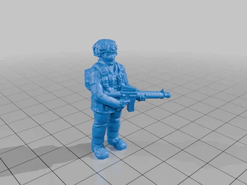 3D модель Ремікс Канадських Труперів - фото 2