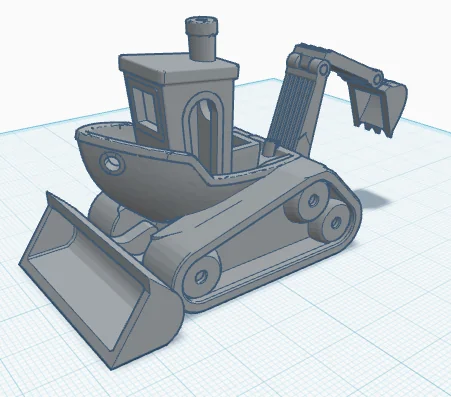 Экскаватор/Бульдозер Бенчи