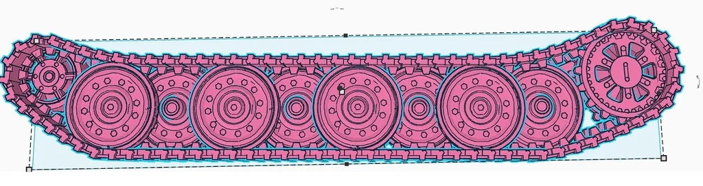 3D модель Стальные колеса Panther для 3D-печати - фото 1