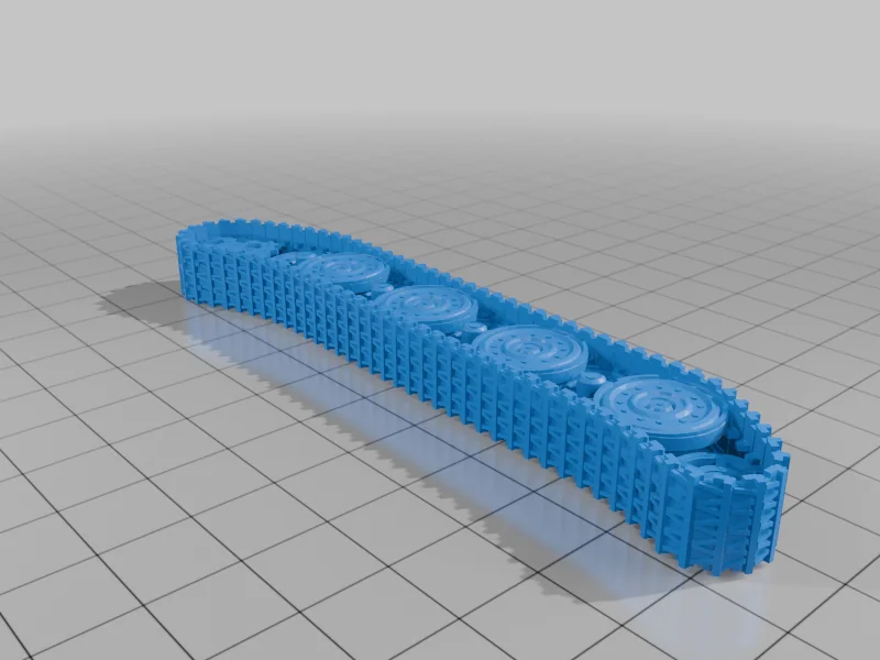 3D модель Стальные колеса Panther для 3D-печати - фото 2