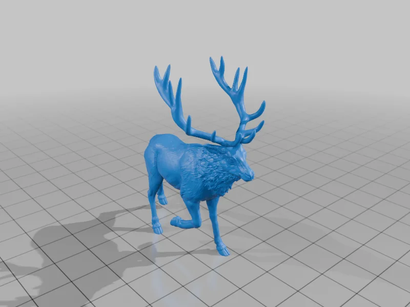 3D модель 3D модель оленя Elk 2 - фото 8