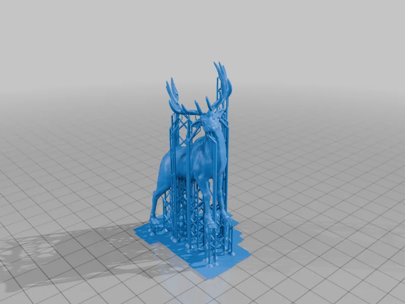 3D модель 3D модель оленя (Elk) - фото 9