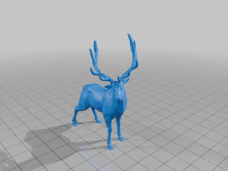 3D модель 3D модель оленя (Elk) - фото 10