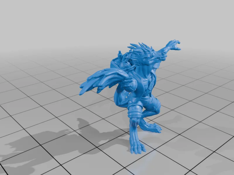 3D модель Модель Kobold Grenadier - фото 9