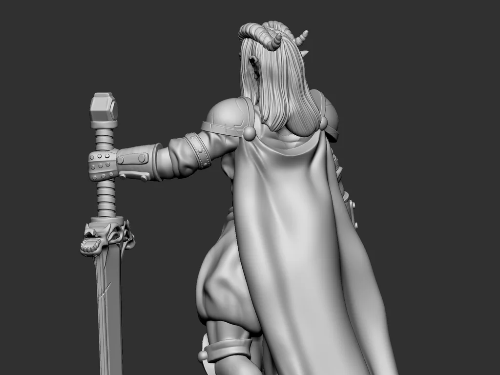 3D модель Сатир-страж: 3D модель - фото 2