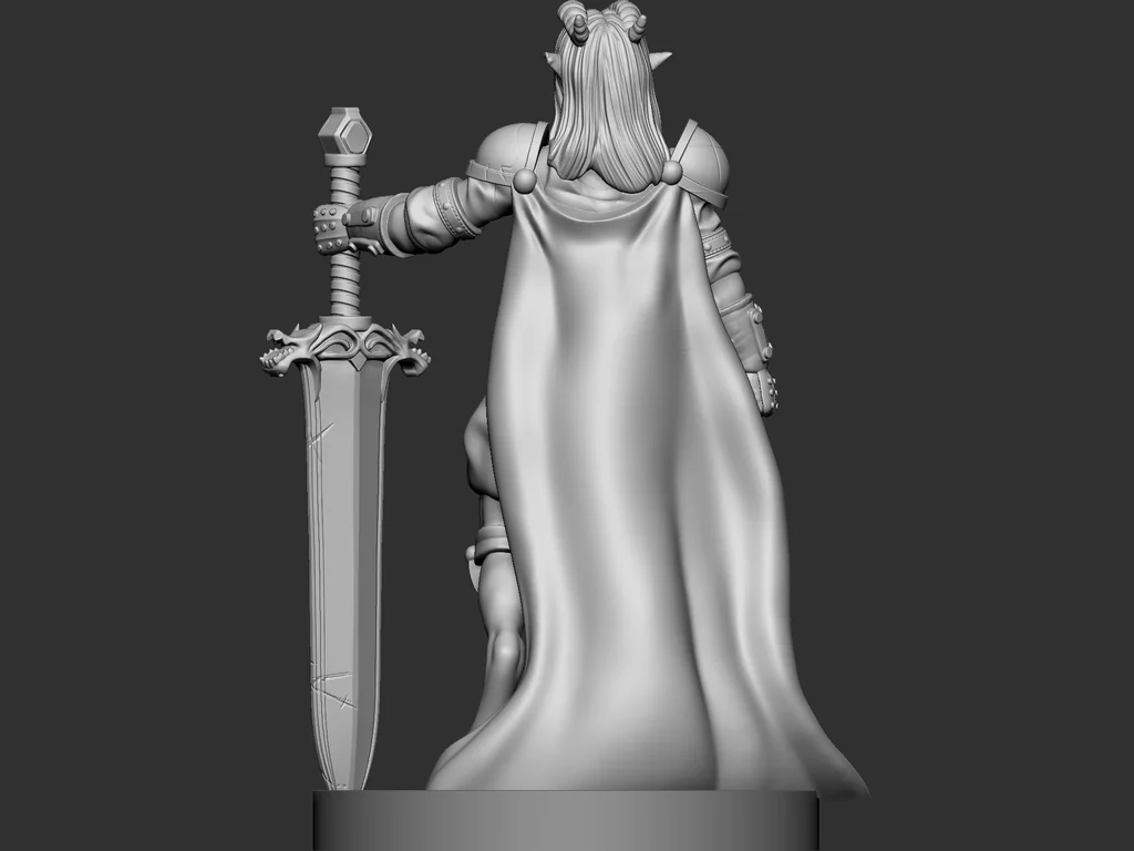 3D модель Сатир-страж: 3D модель - фото 4