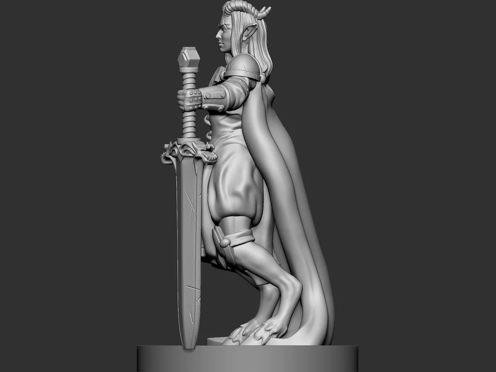 3D модель Сатир-страж: 3D модель - фото 5