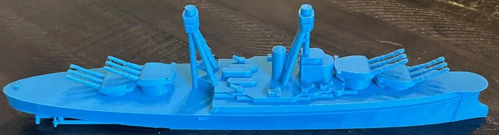 3D модель Модель USS Arizona (BB-39) - фото 1