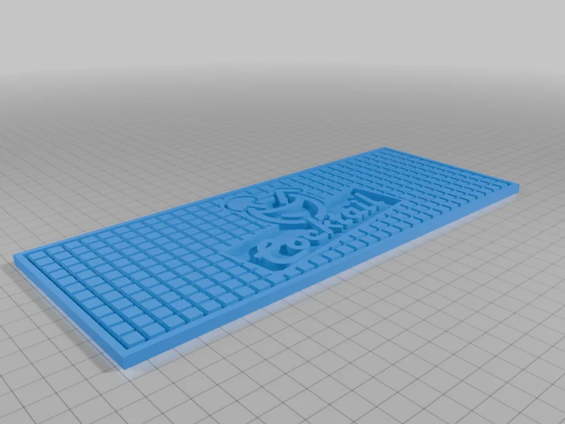 3D модель Профессиональный барный коврик - Коктейльная версия - фото 5