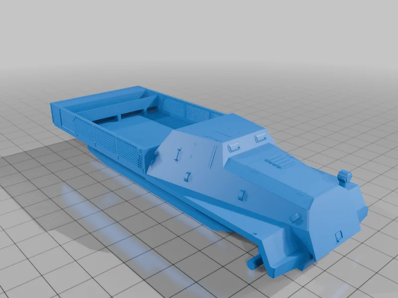 Полугусеничный тягач Schwerer Wehrmachtschlepper (SWS) с бронированной кабиной