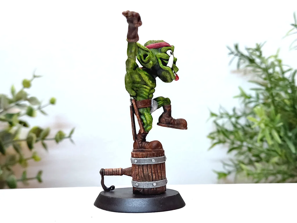 3D модель Орк - Вогланд - Нукнук - 28мм Фэнтези Миниатюра - фото 7