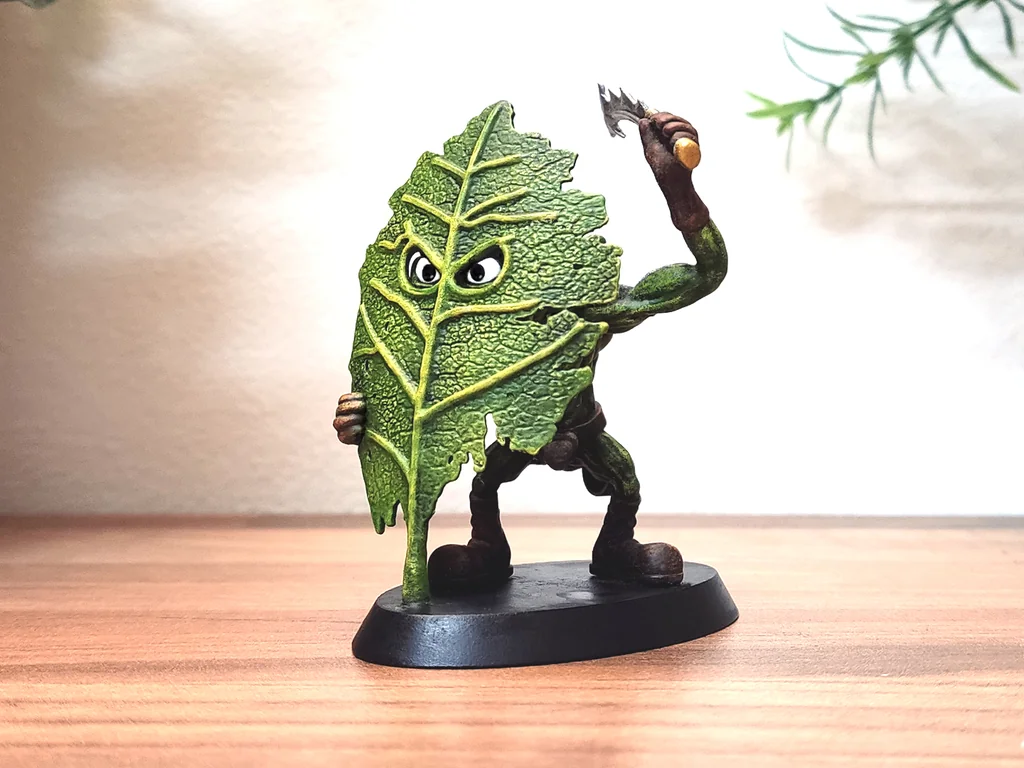 3D модель Орк - Вогланд - Сниккет - 28мм Фэнтези Миниатюра - фото 2