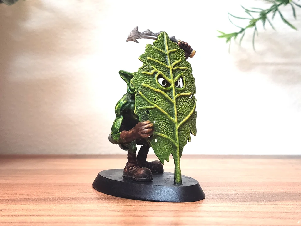 3D модель Орк - Вогланд - Сниккет - 28мм Фэнтези Миниатюра - фото 8