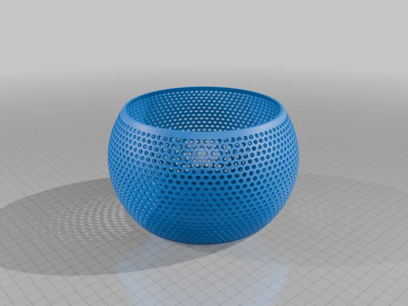 3D модель Сферна декоративна чаша - фото 1