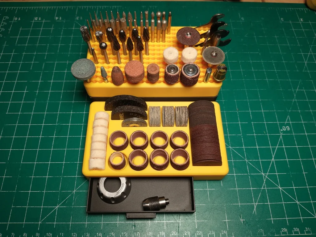 Компактный органайзер для бит Dremel