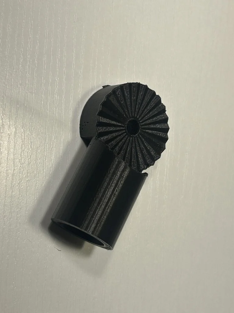 3D модель З'єднувач ПВХ 1/2 дюйма - фото 3