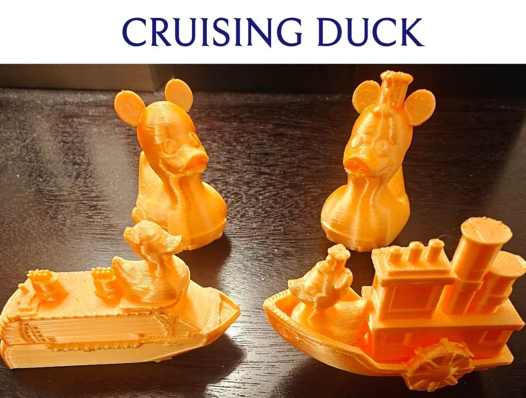 3D модель Disney Круизная Утка STL