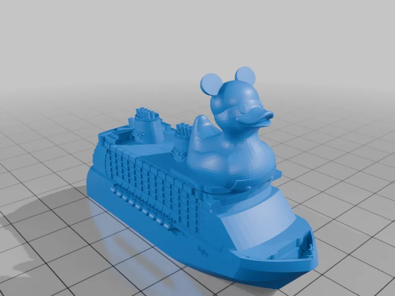 3D модель Disney Круизная Утка - фото 5