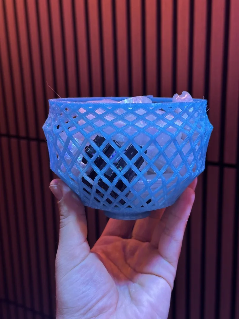 3D модель Плетёная корзина для 3D печати - фото 5