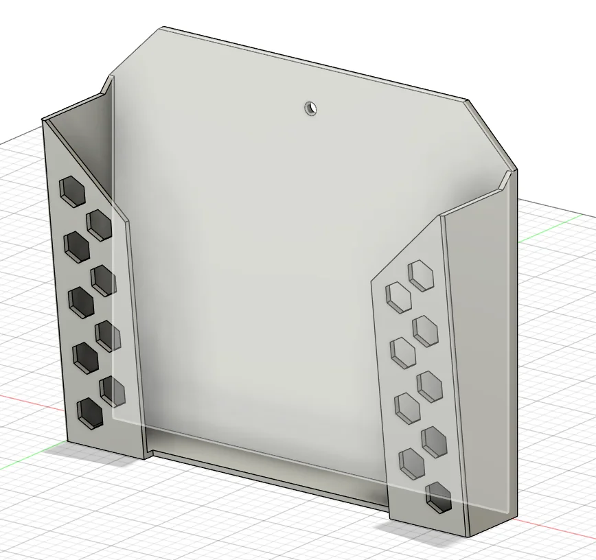 3D модель Крепление для TP-Link MR100 - фото 5