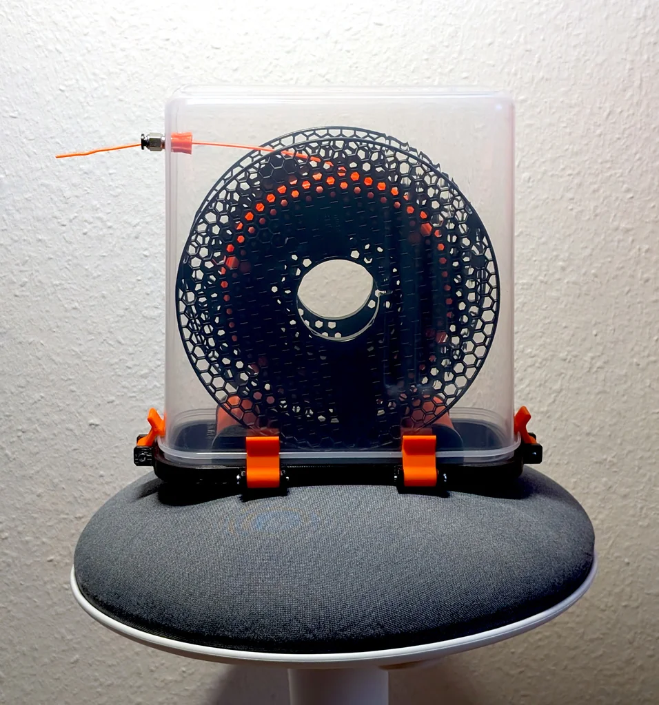 Филиментный сухой бокс из контейнера для хранения пищи (Улучшенная версия)