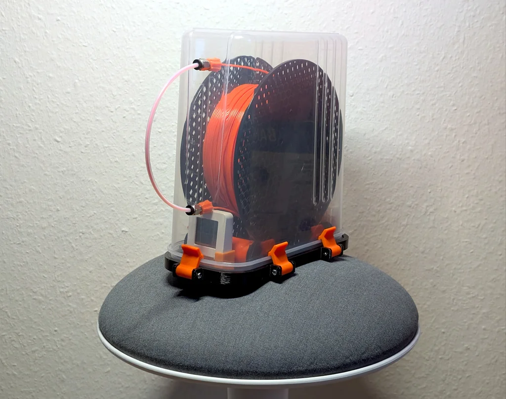 Филиментный сухой бокс из контейнера для хранения пищи (Улучшенная версия)