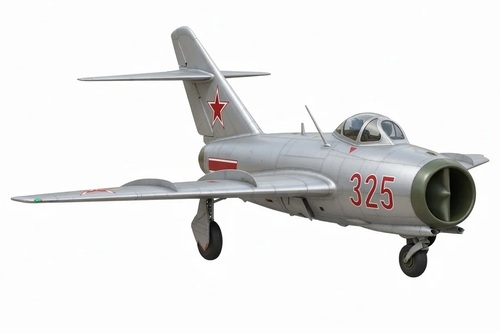 Модель истребителя Mig 15