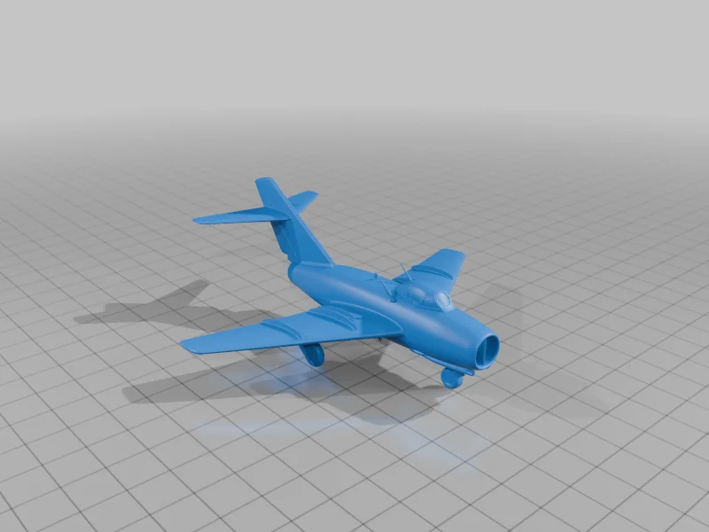 Модель истребителя Mig 15