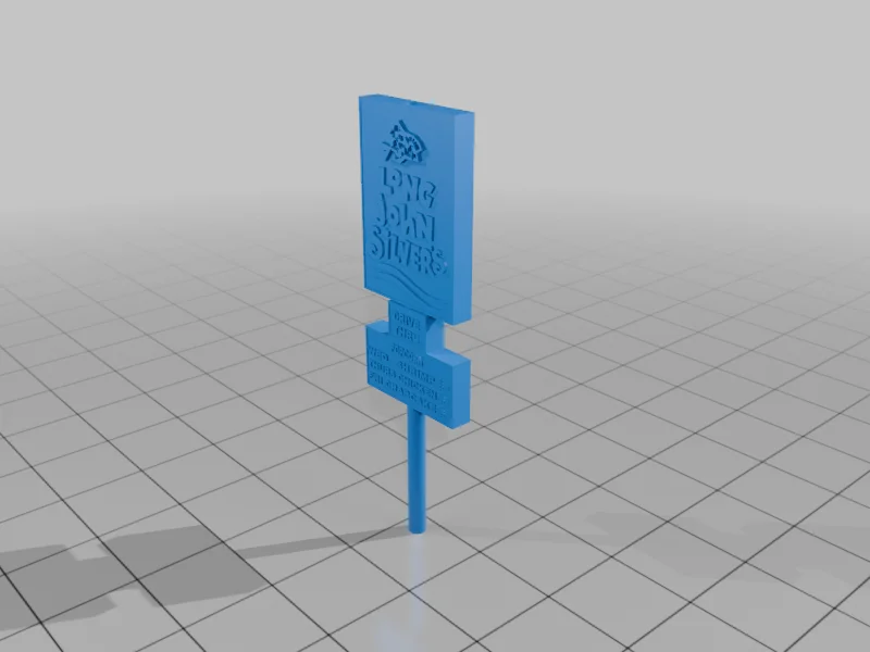 3D модель N Scale: Ресторан швидкого харчування Long John Silver's - фото 11