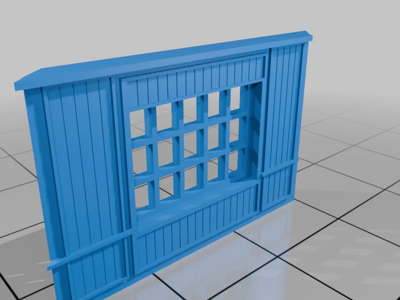 3D модель N Scale: Ресторан швидкого харчування Long John Silver's - фото 17