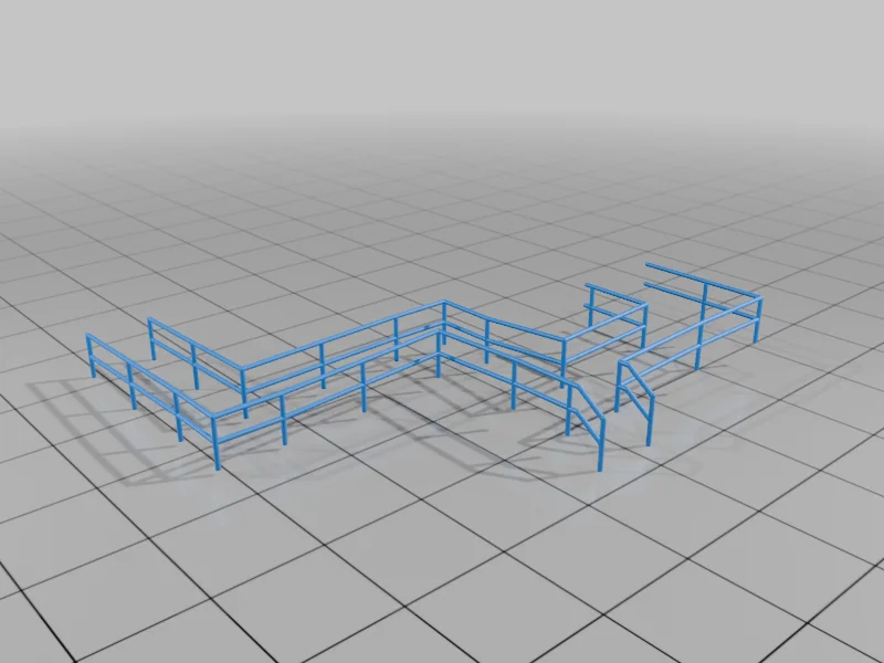 3D модель N Scale: Ресторан швидкого харчування Long John Silver's - фото 18