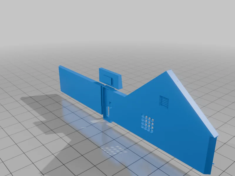 3D модель N Scale: Ресторан швидкого харчування Long John Silver's - фото 19