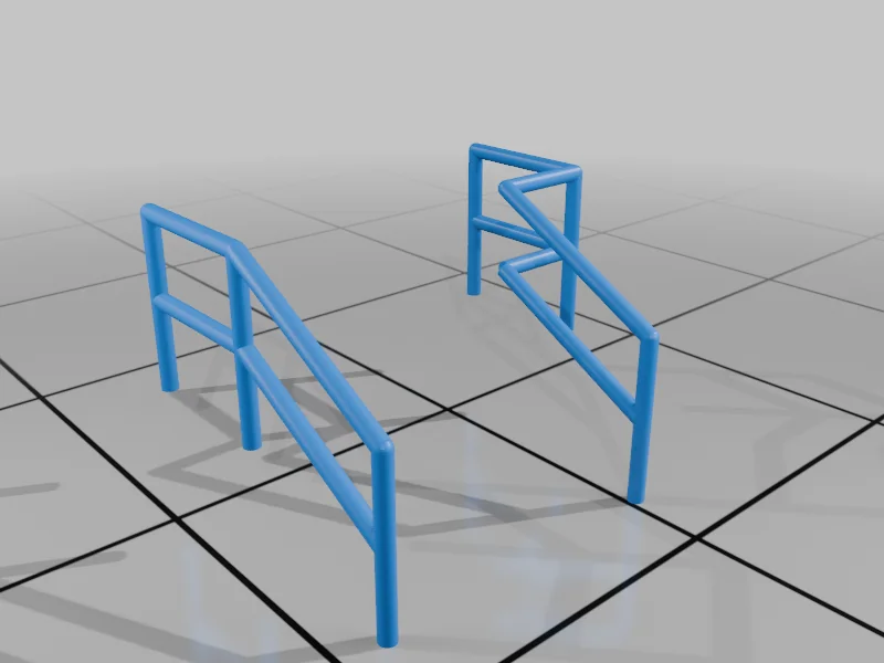 3D модель N Scale: Ресторан швидкого харчування Long John Silver's - фото 24