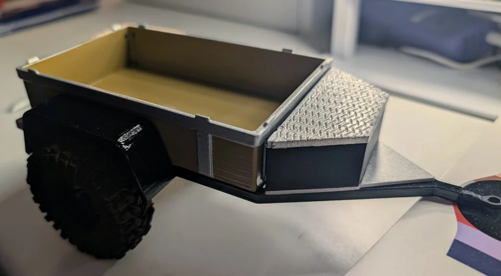 3D модель Ящик для инструментов прицепа TRX4M DIY - фото 1