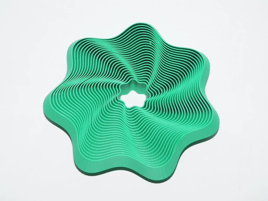 Волновая Фрактальная Звезда - 24 Кольца