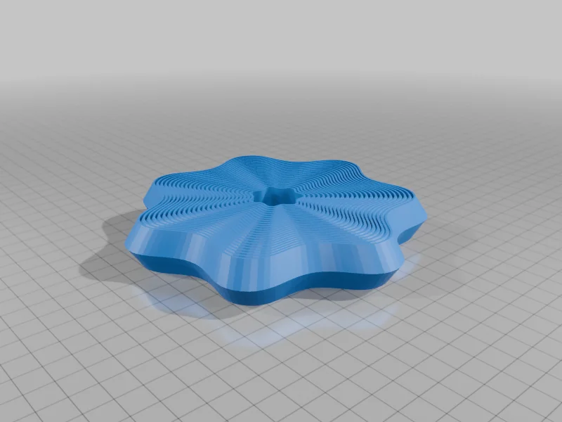 Волновая Фрактальная Звезда - 24 Кольца