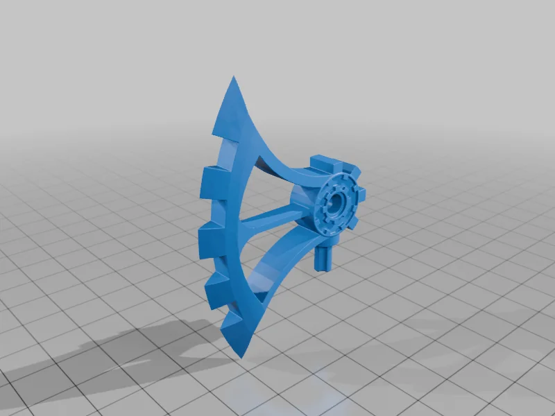 3D модель Бойова сокира Bionicle Gear - фото 3