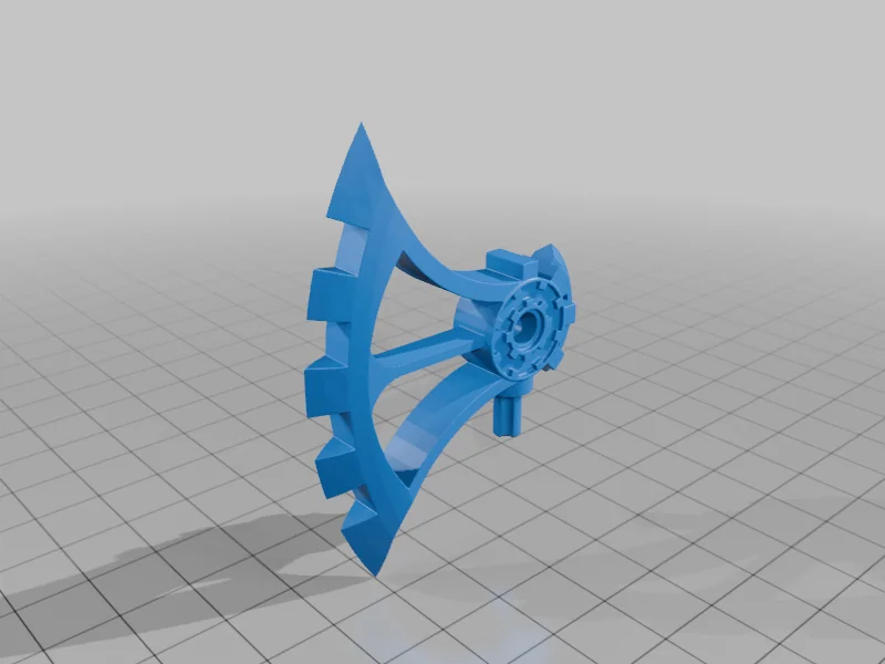 3D модель Бойова сокира Bionicle Gear - фото 6