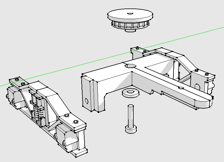 Модель: Поезд для очистки рельсов G Scale