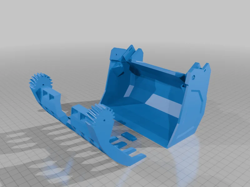 Колесный погрузчик с радиоуправлением — своими руками