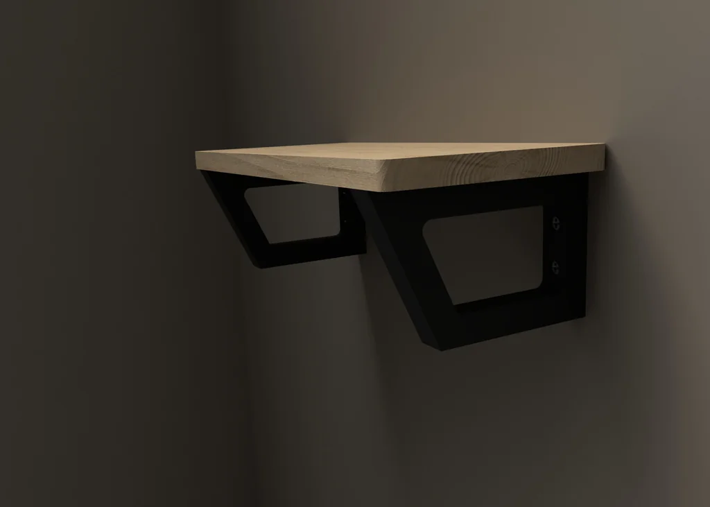 3D Напечатанная Настенная Подставка для Полок